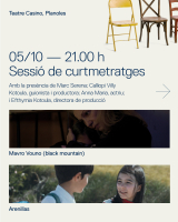 05.10.26 Mavro Vouno / Arenillas / Cara de bicicleta /  Les primeres / Les aventures d'Angosat al Cinema Zumzeig de Barcelona